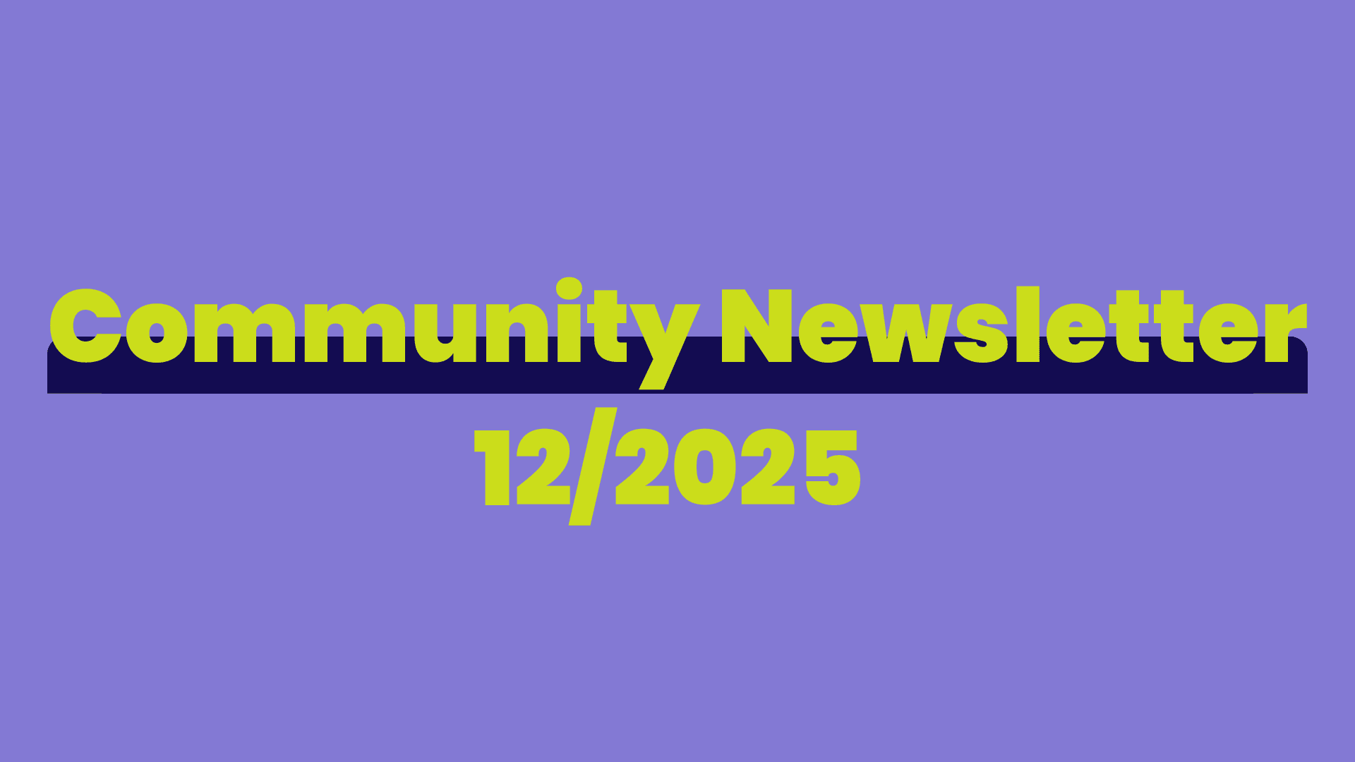 Herizon Community Newsletter 12/2025