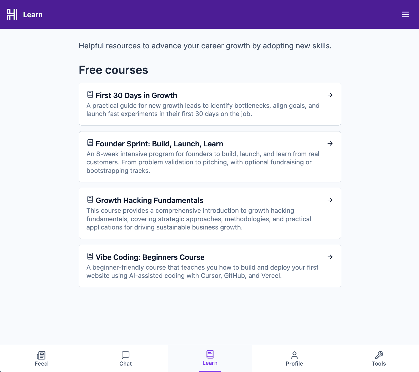 New Course: Founder Sprint